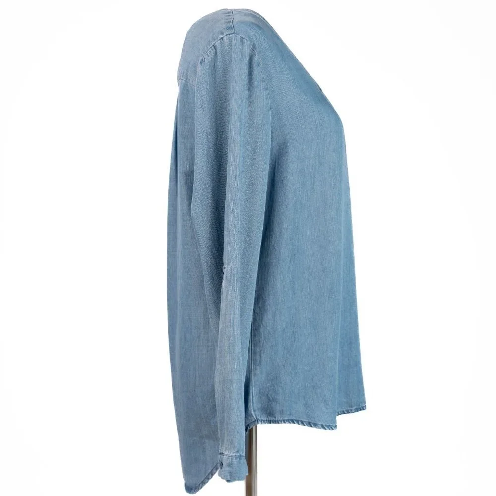 Stitch Fix - XS Chambray Top - Picture 6 of 7